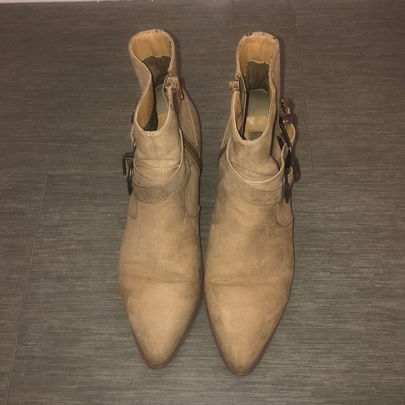 Ankle Beige Booties Cowboy Style 🔥 - Picture 4 of 6